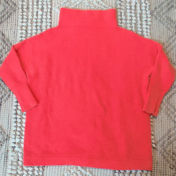 Free People Slouchy Ottoman Tunic Audacious (Orange) xs - Picture 2 of 7